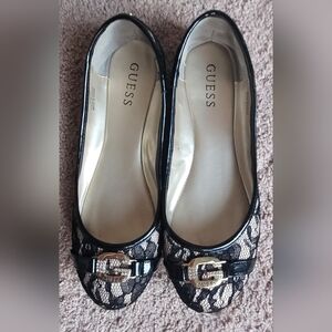 GUESS flat toe laced shoes 9